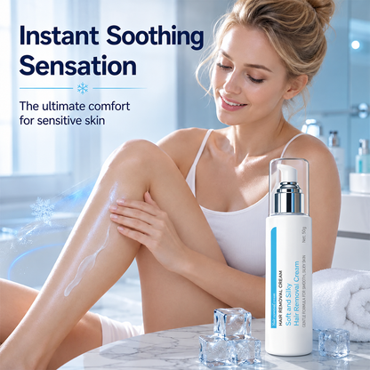🎉BUY 1 GET 1 FREE!!! ✨Refreshing Cool-Feel Hair Removal Cream for Sensitive Skin