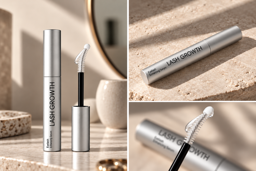 Elovynne eyelash serum with precision applicator