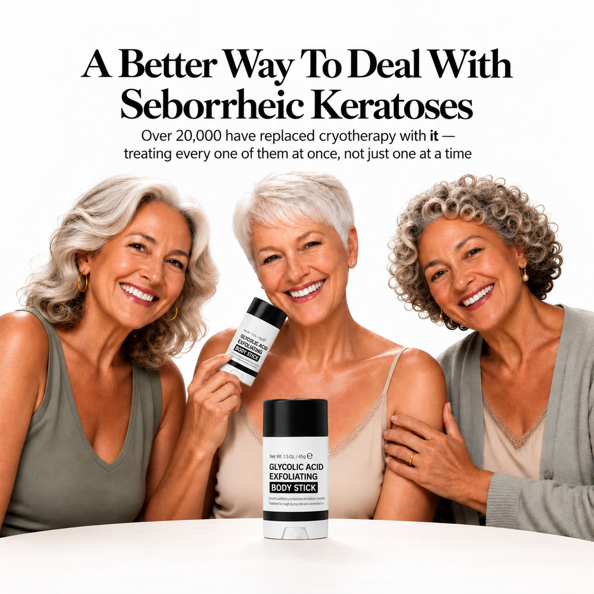 Seborrheic Keratoses Glycolic Body Stick