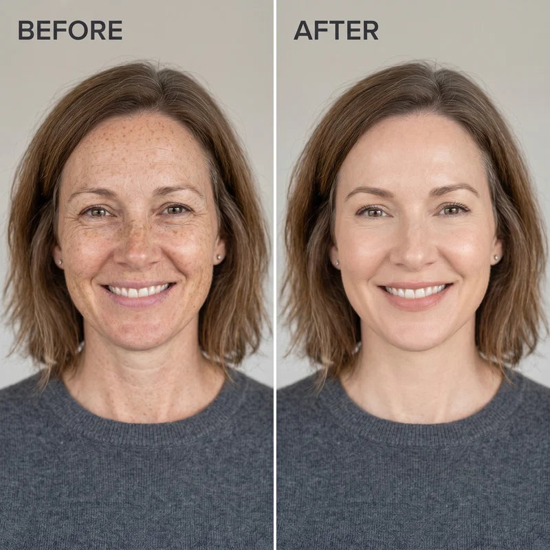 Foundation Before and After Comparison