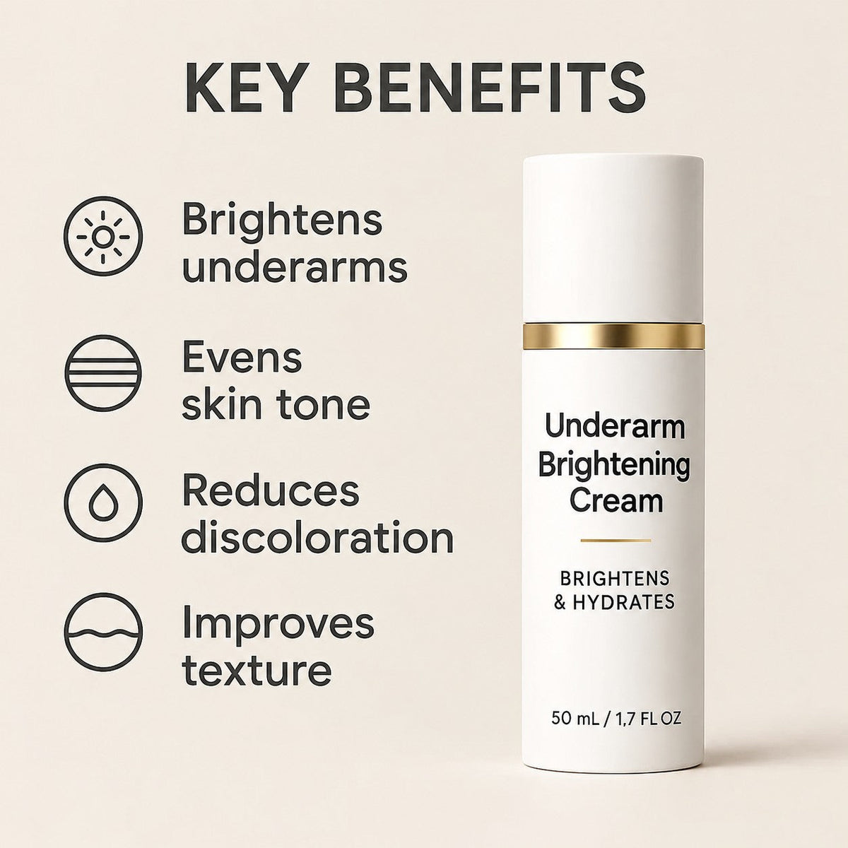 Maximum Strength Underarm Brightening Cream
