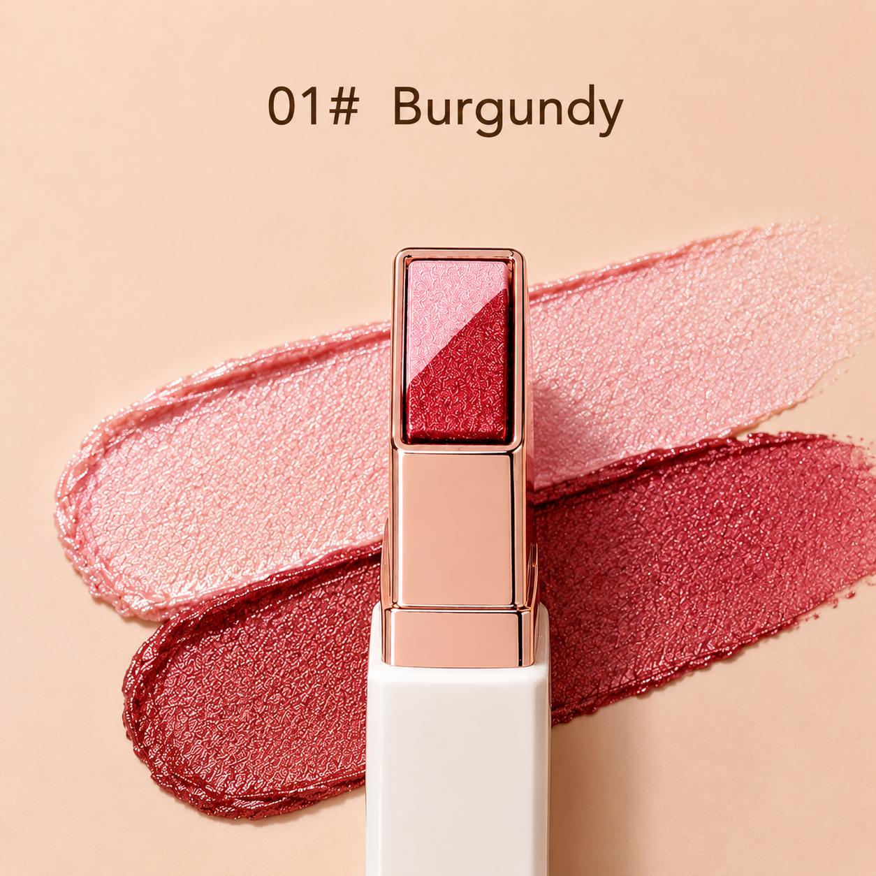 Dual-Tone Velvet Gradient Eyeshadow Stick
