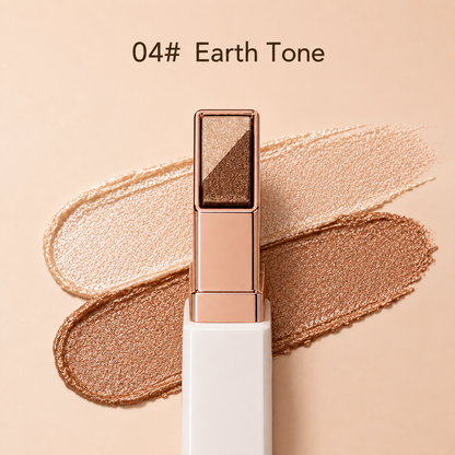 Dual-Tone Velvet Gradient Eyeshadow Stick