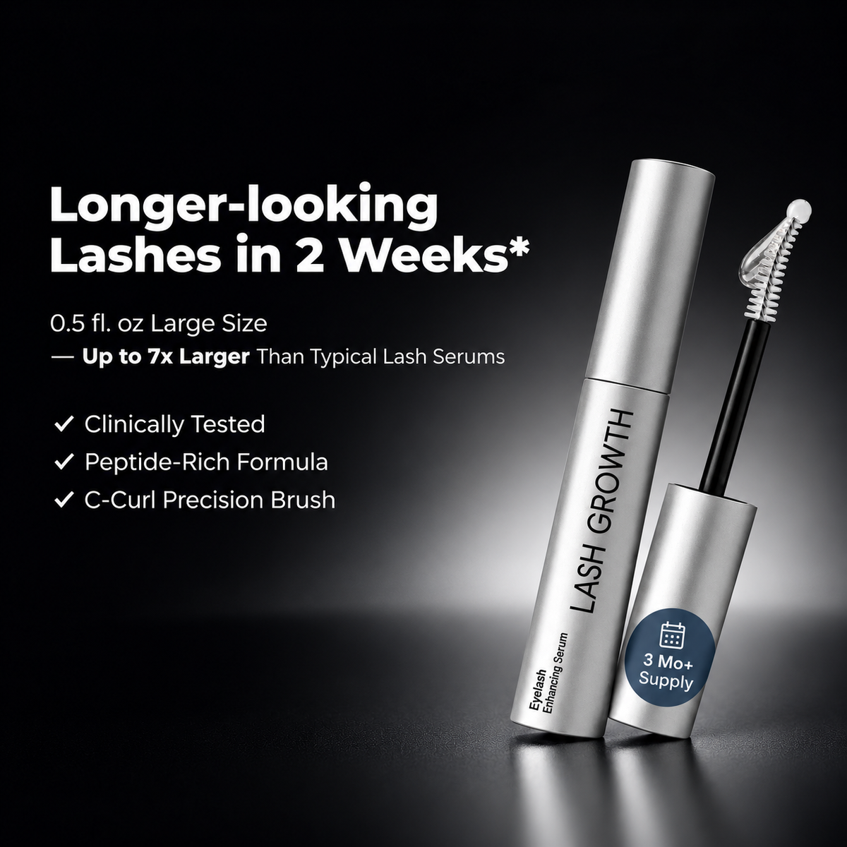 Gentle Yet Powerful Eyelash Growth Serum