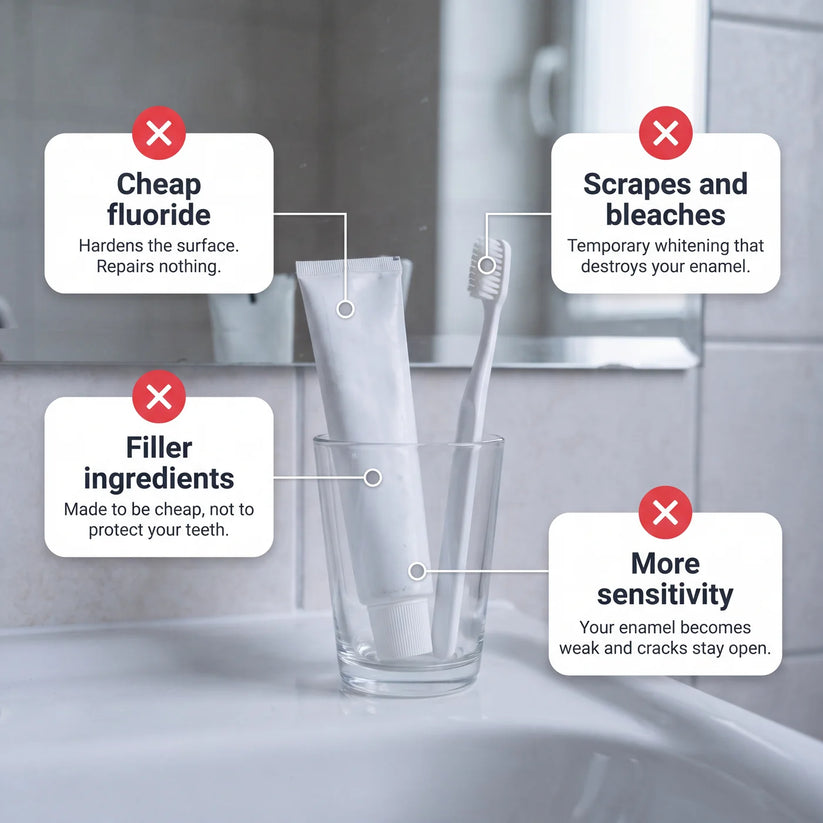 Why Your Toothpaste Does NOT Work